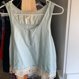 Nordstrom Sleeveless top light blue